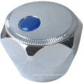Poignée de robinet en plastique ABS avec finition chromée (JY-3049)